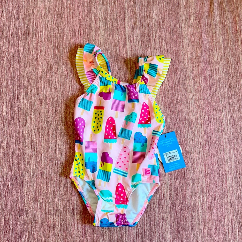 NWT Ruffle Butts swimsuit size 2T